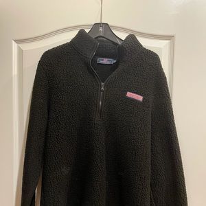 Vineyard vines Sherpa quarter zip